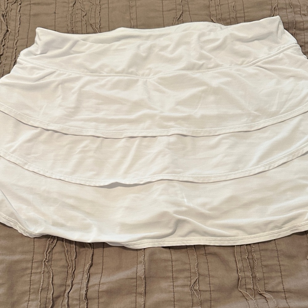 Ideology White Tiered Skort